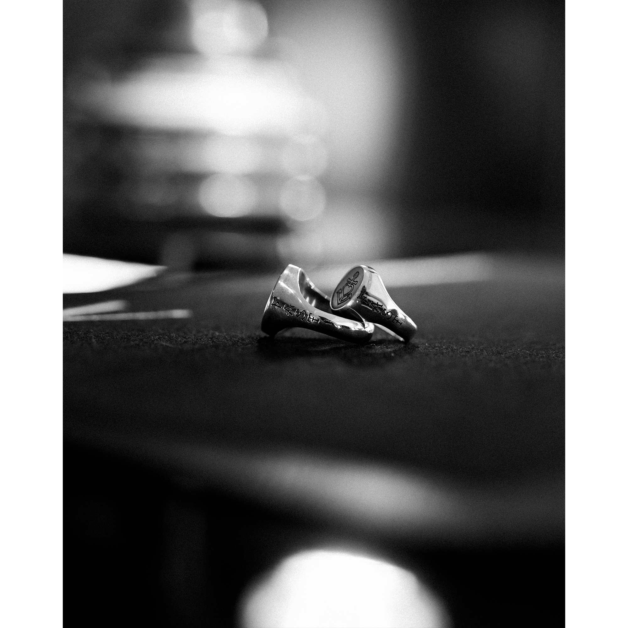 Hold Fast Small Ring Stacked On Top Of Hold Fast Large Ring