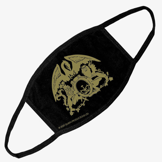 Crest | Face Mask (Large Gold Crest)