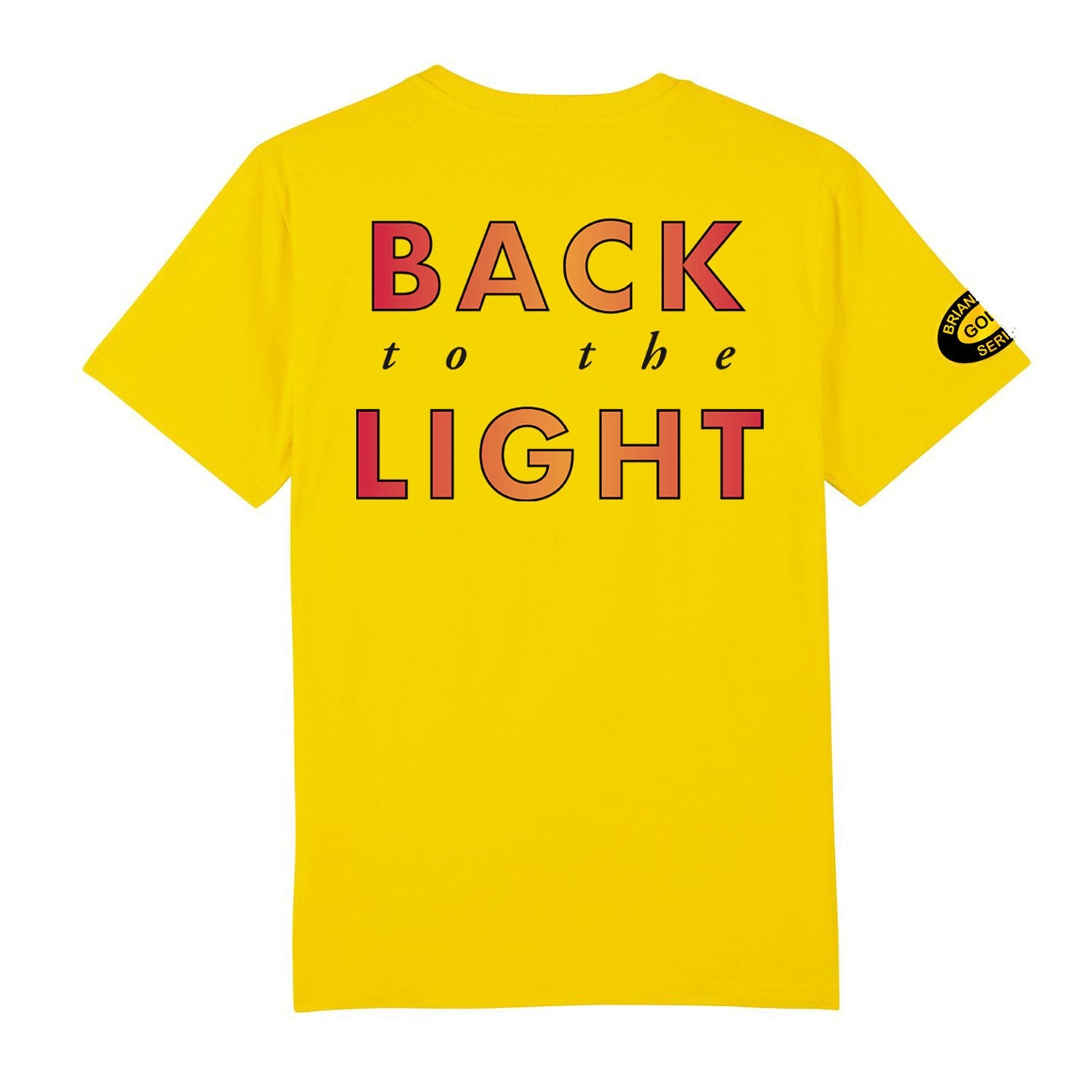 Brian May - Back To The Light Front and Back Print Yellow