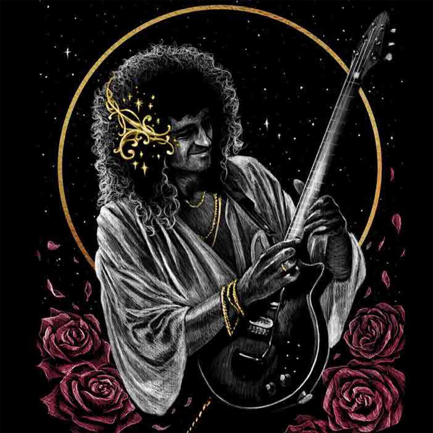 BACK TO THE LIGHT: Brian May Artwork by Sarah Rugg | Queen | Official Store