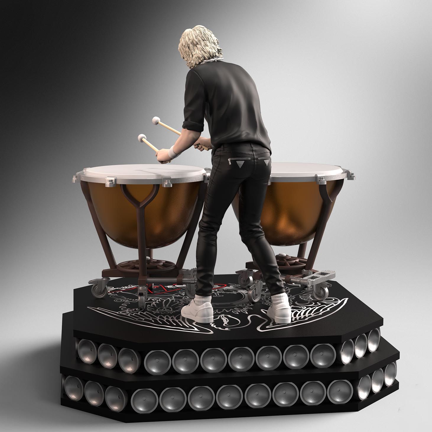 Queen - Roger Taylor Rock Iconz Statue