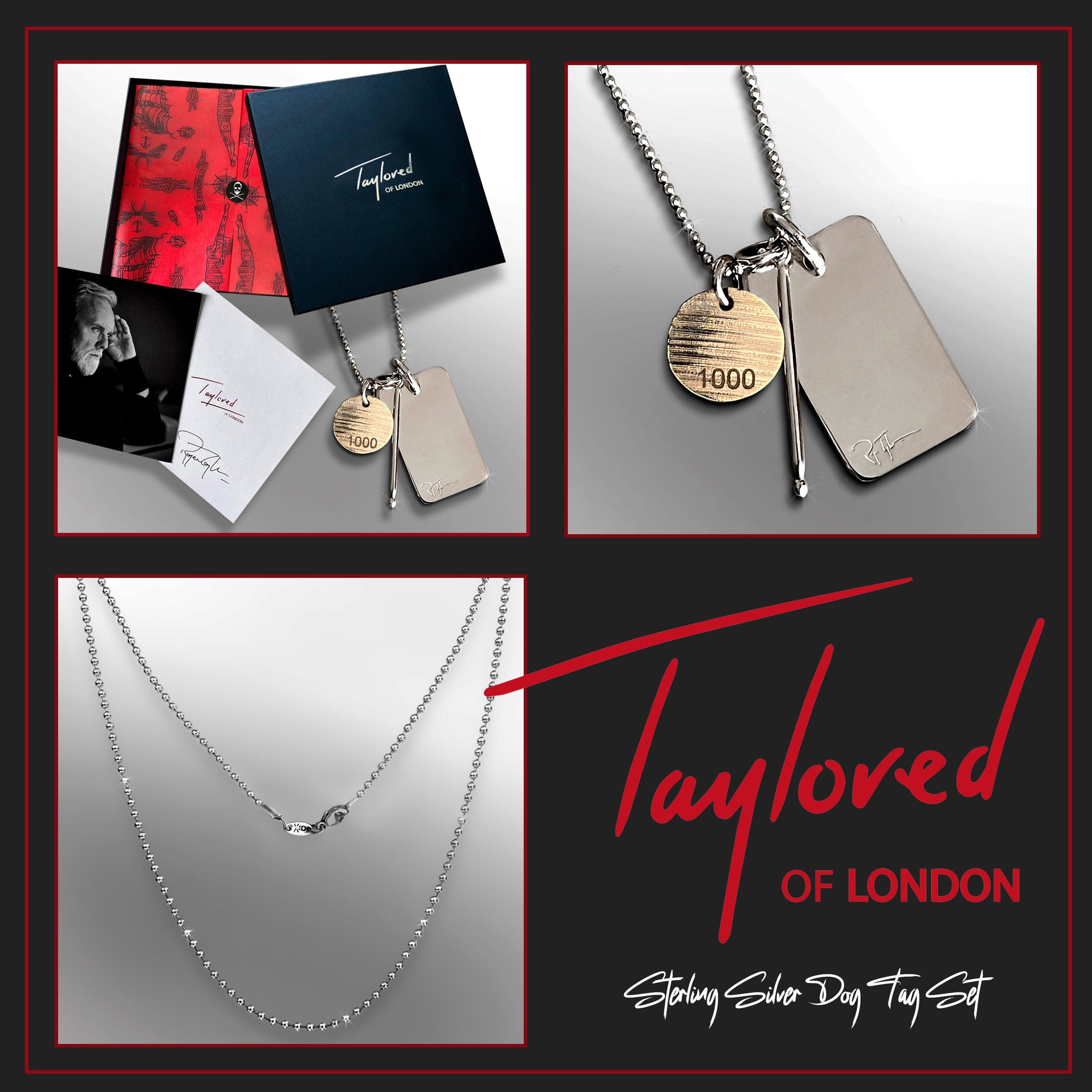 Roger Taylor - Taylored Dog Tags