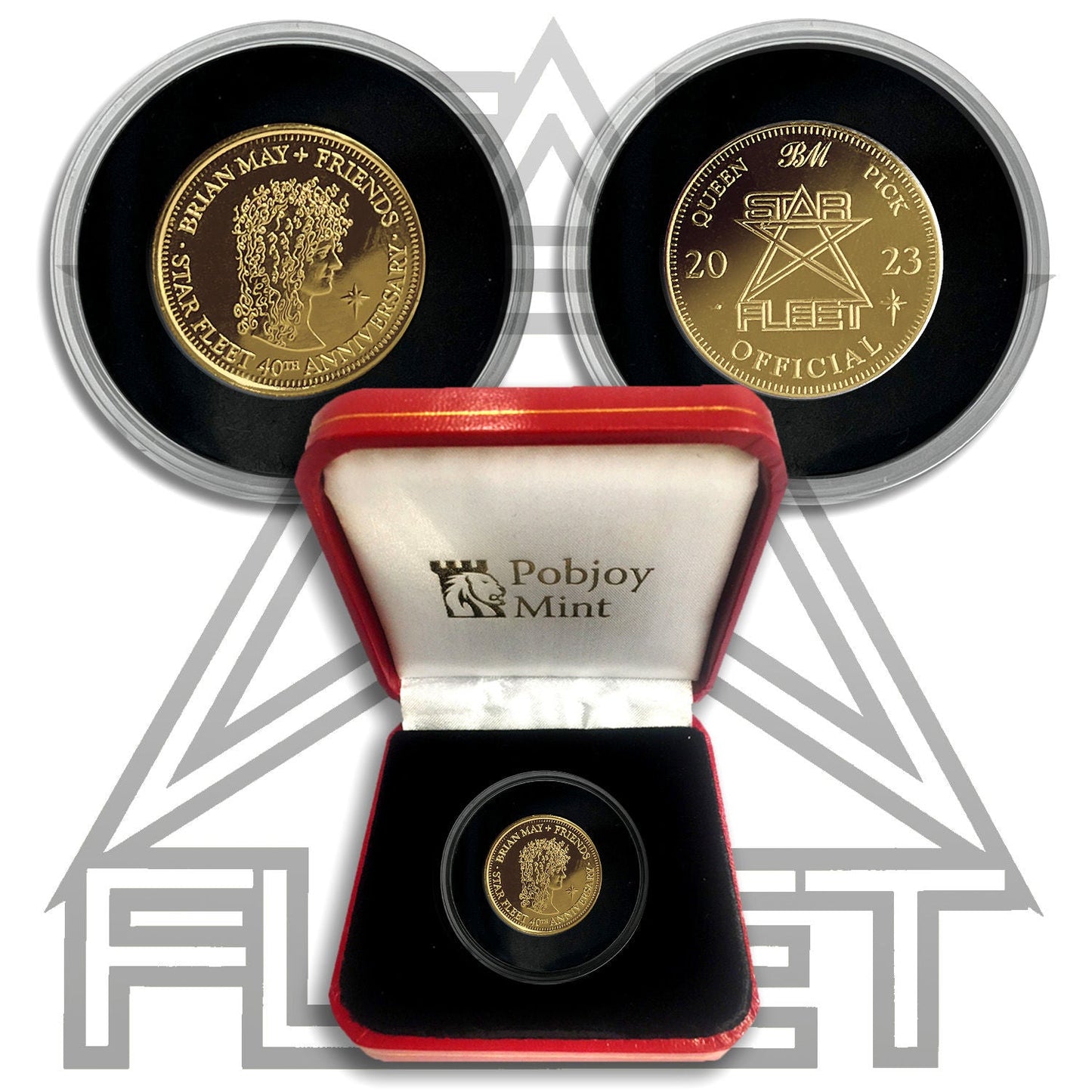 Brian May - Brian May 'Star Fleet' 2023 Gold Sixpence