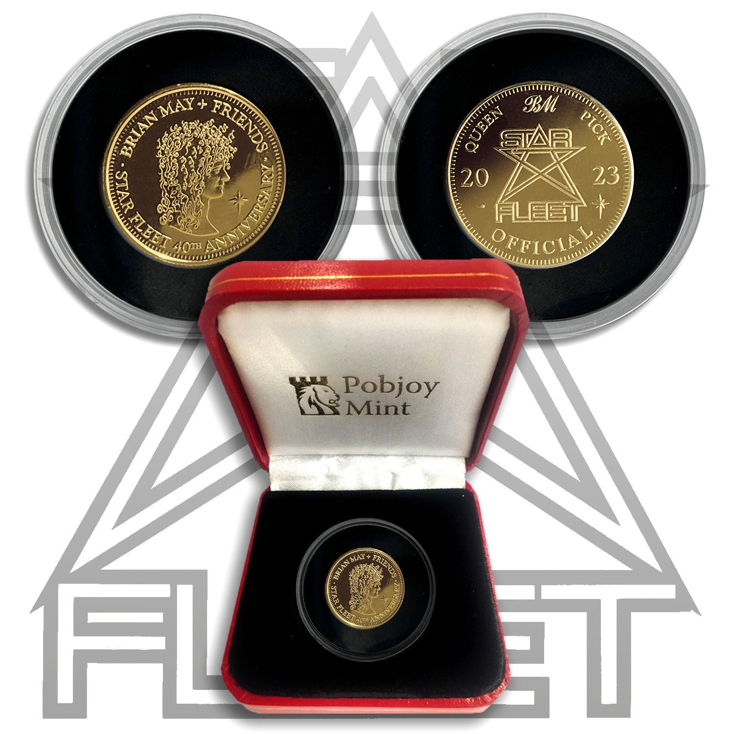 Brian May - Brian May 'Star Fleet' 2023 Gold Sixpence