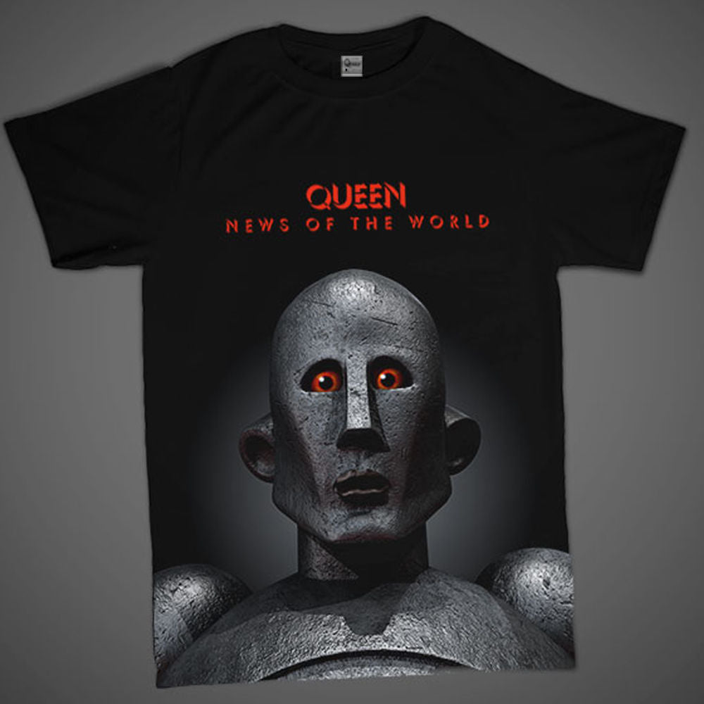 Queen - News Of The World 'Frank' T-Shirt Mens