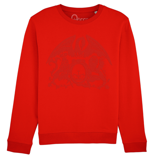 Flocked Crest Logo | Sweatshirt