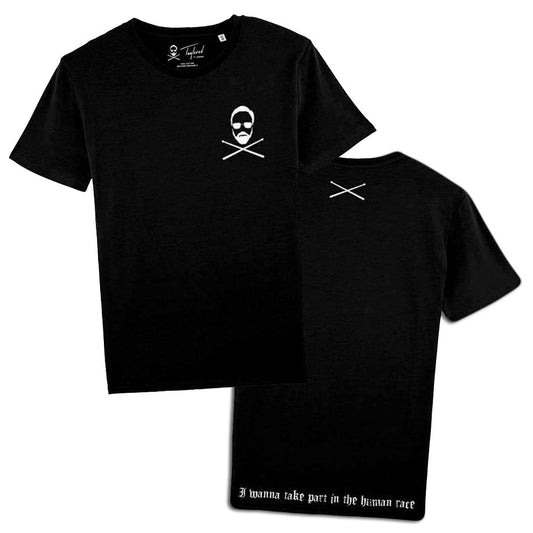 Roger Taylor - 'Taylored' Left Chest Print Black