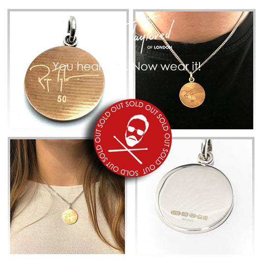 Roger Taylor - 'Taylored Signature' Cymbal Pendant
