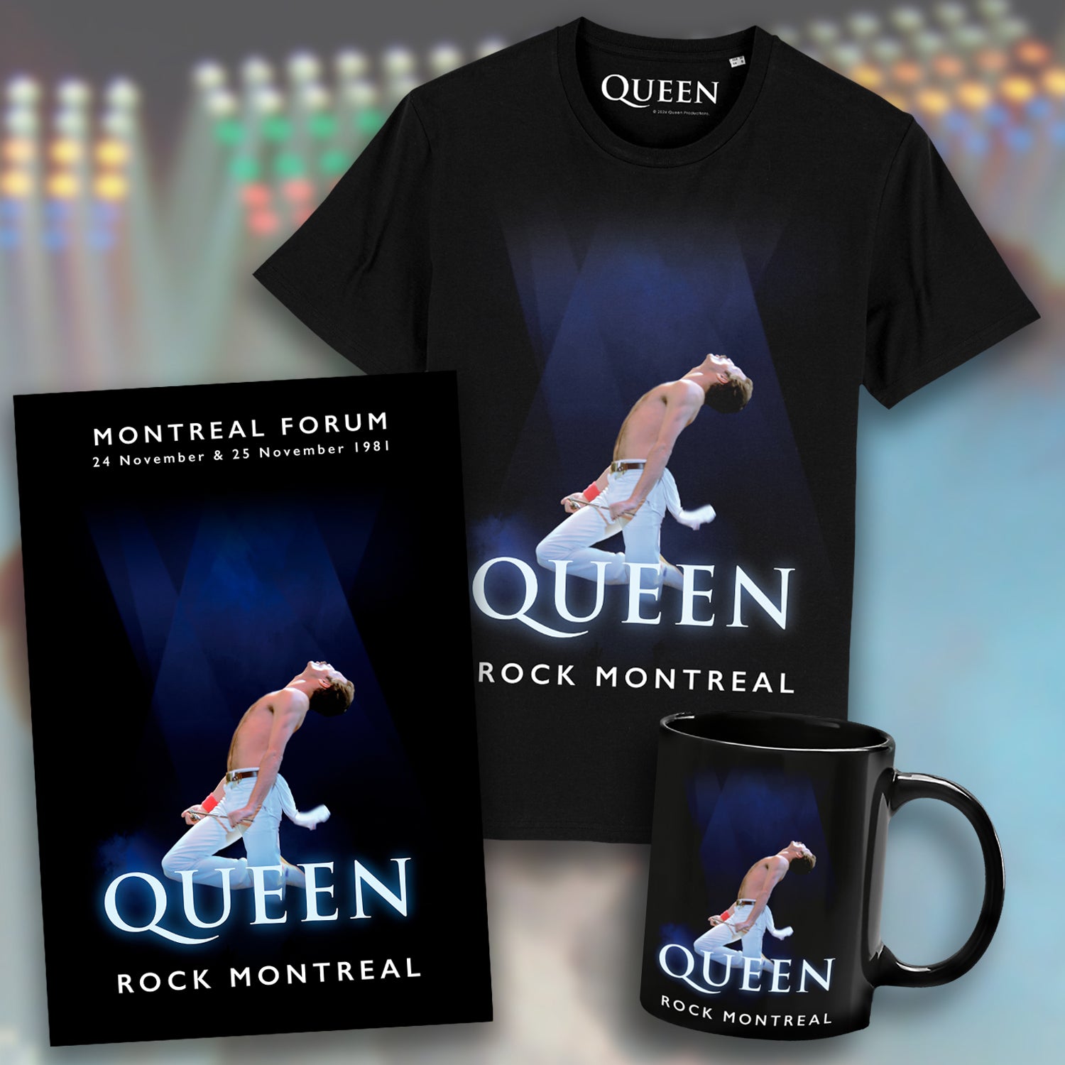 Rock Montreal T-Shirt, Poster & Mug Bundle