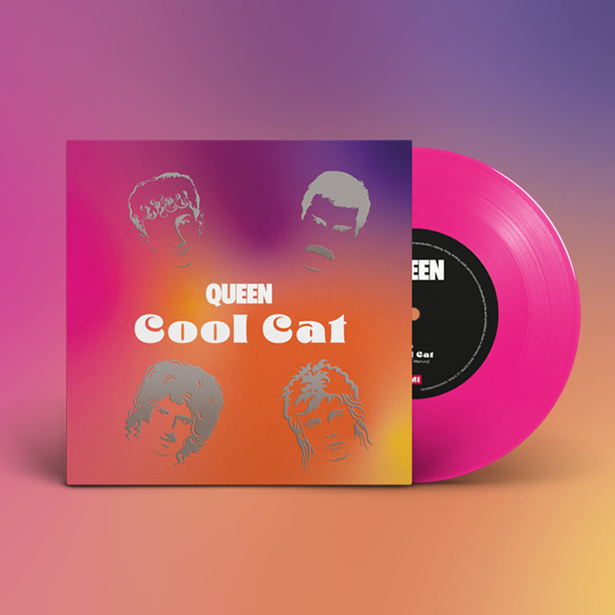 Queen - Cool Cat 7" Coloured Vinyl