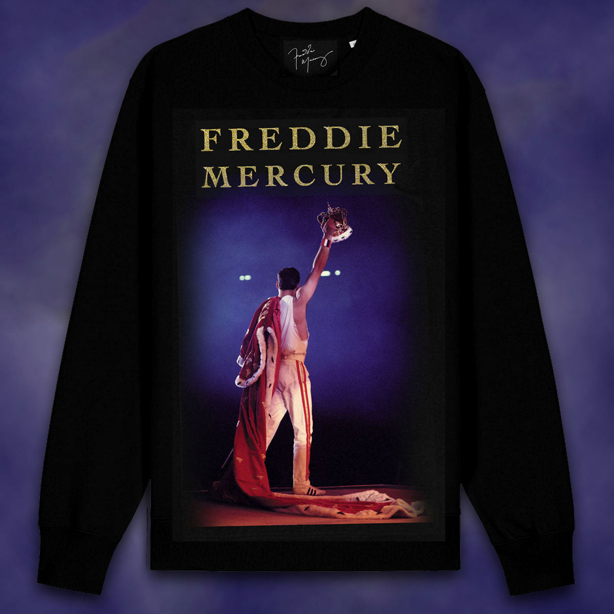 Freddie Mercury - Freddie Wembley Raised Crown Sweatshirt