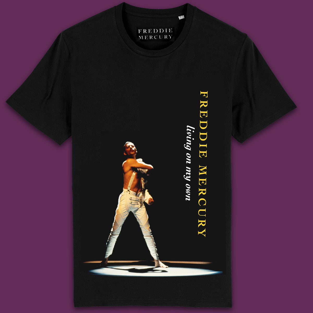 Freddie Mercury - Living On My Own Ballerina T-Shirt