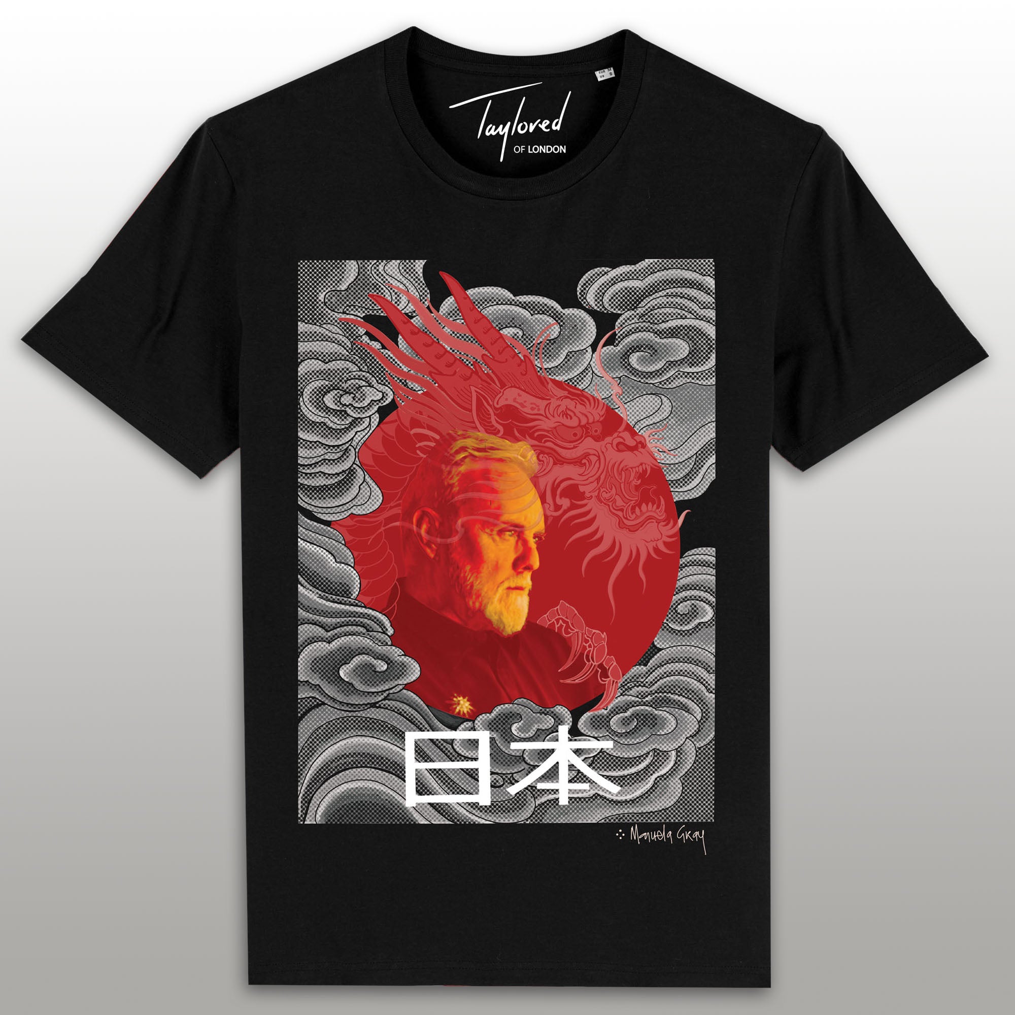 Taylored 'Roger Fire' Image T-Shirt