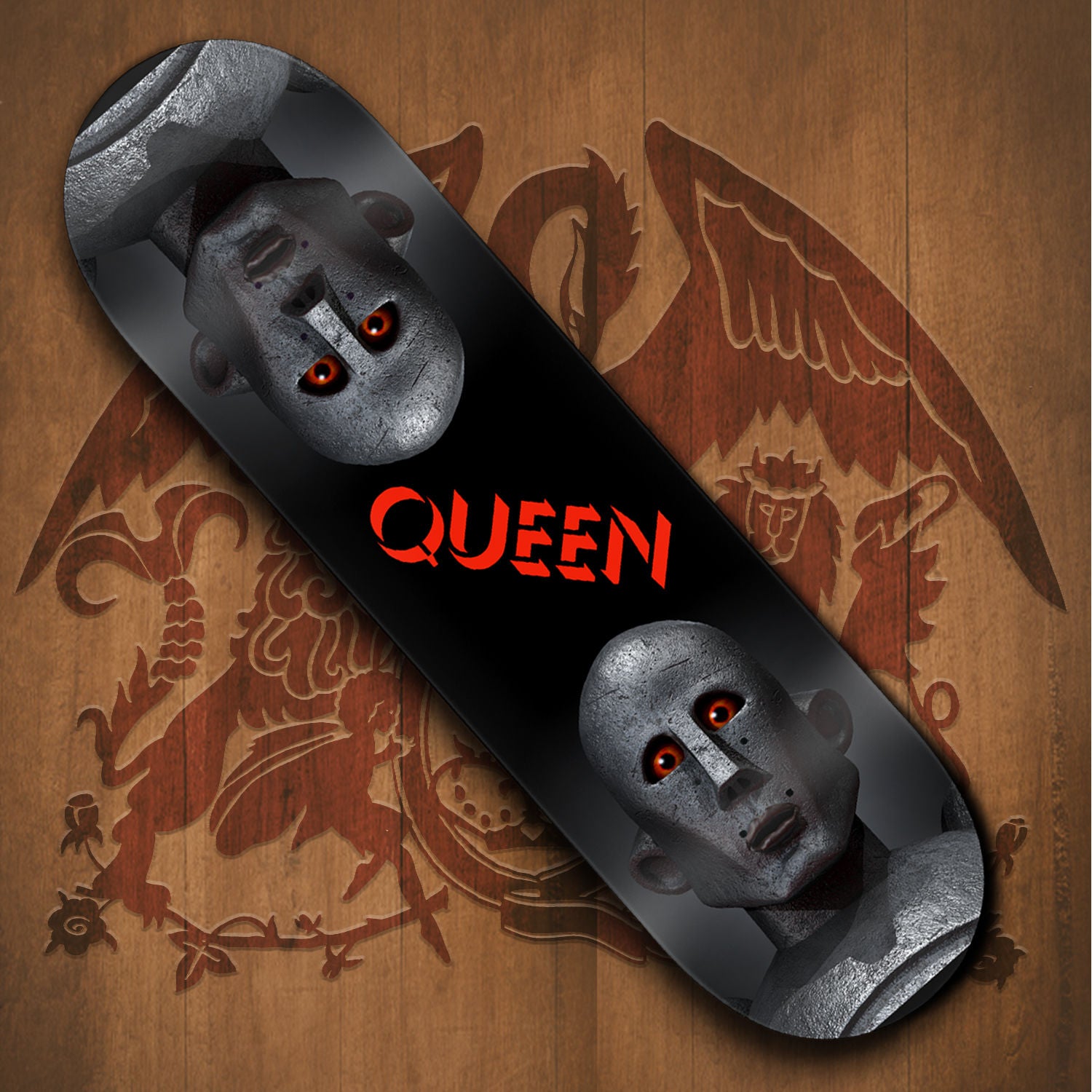 Queen - Queen Limited Edition Skate Deck 'Frank'