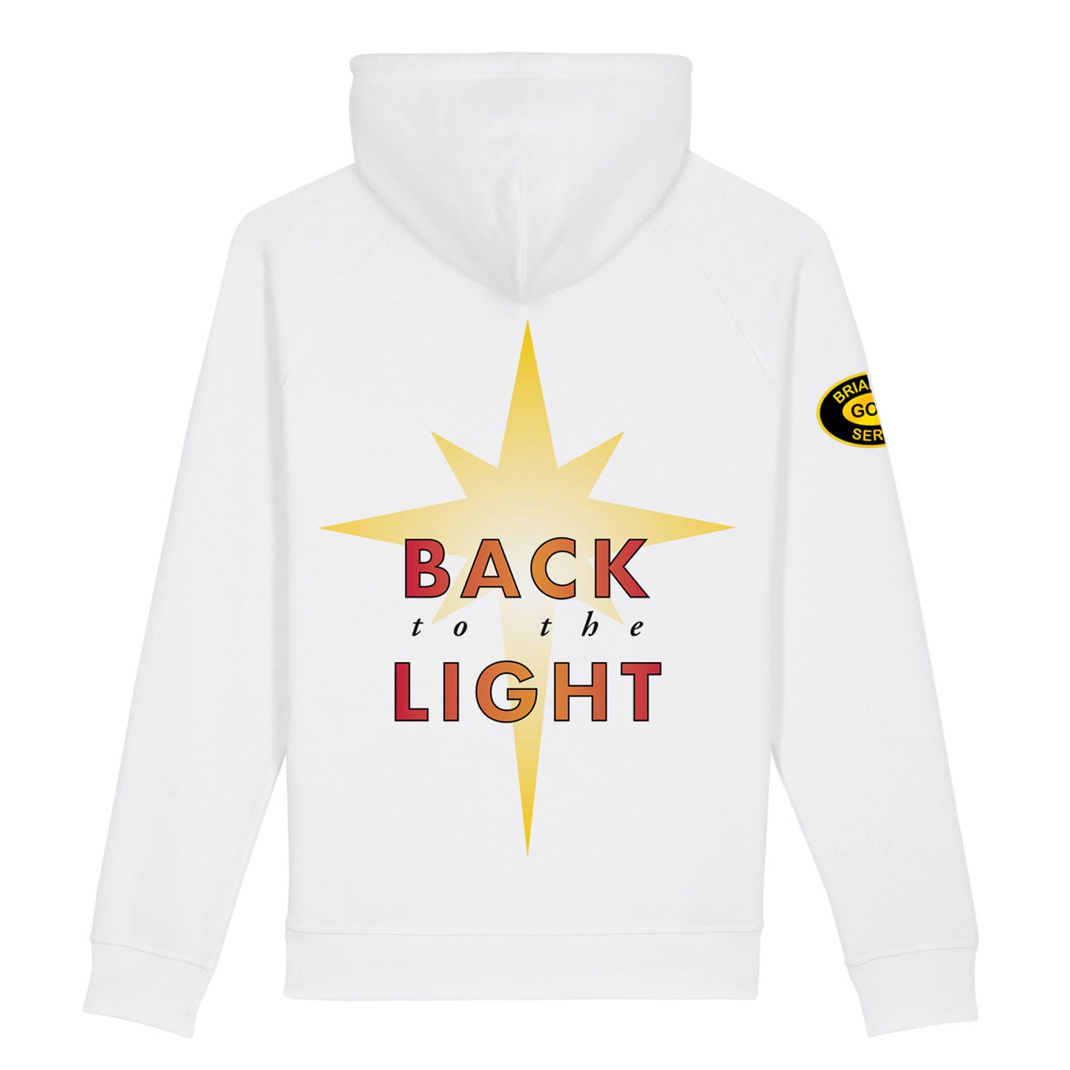 Back To The Light Hoodie White Queen