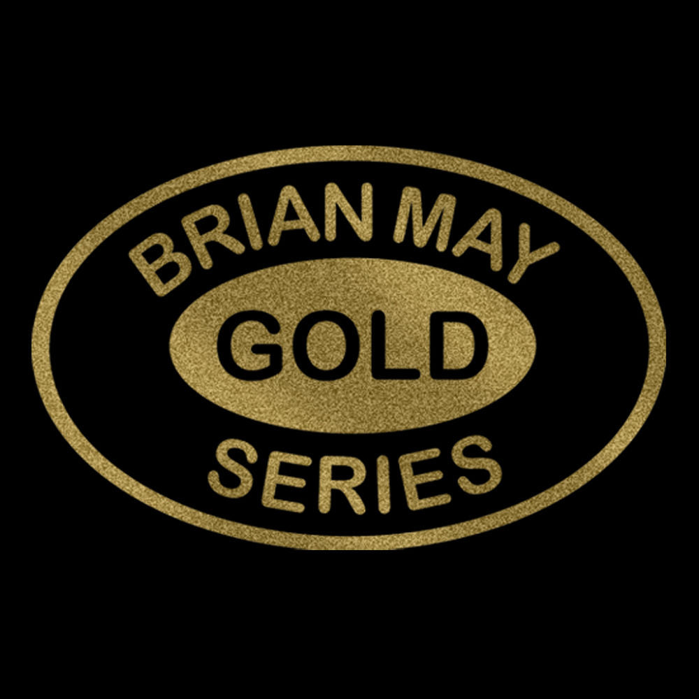 Queen - Brian May Gold Series Metallic Gold Print 