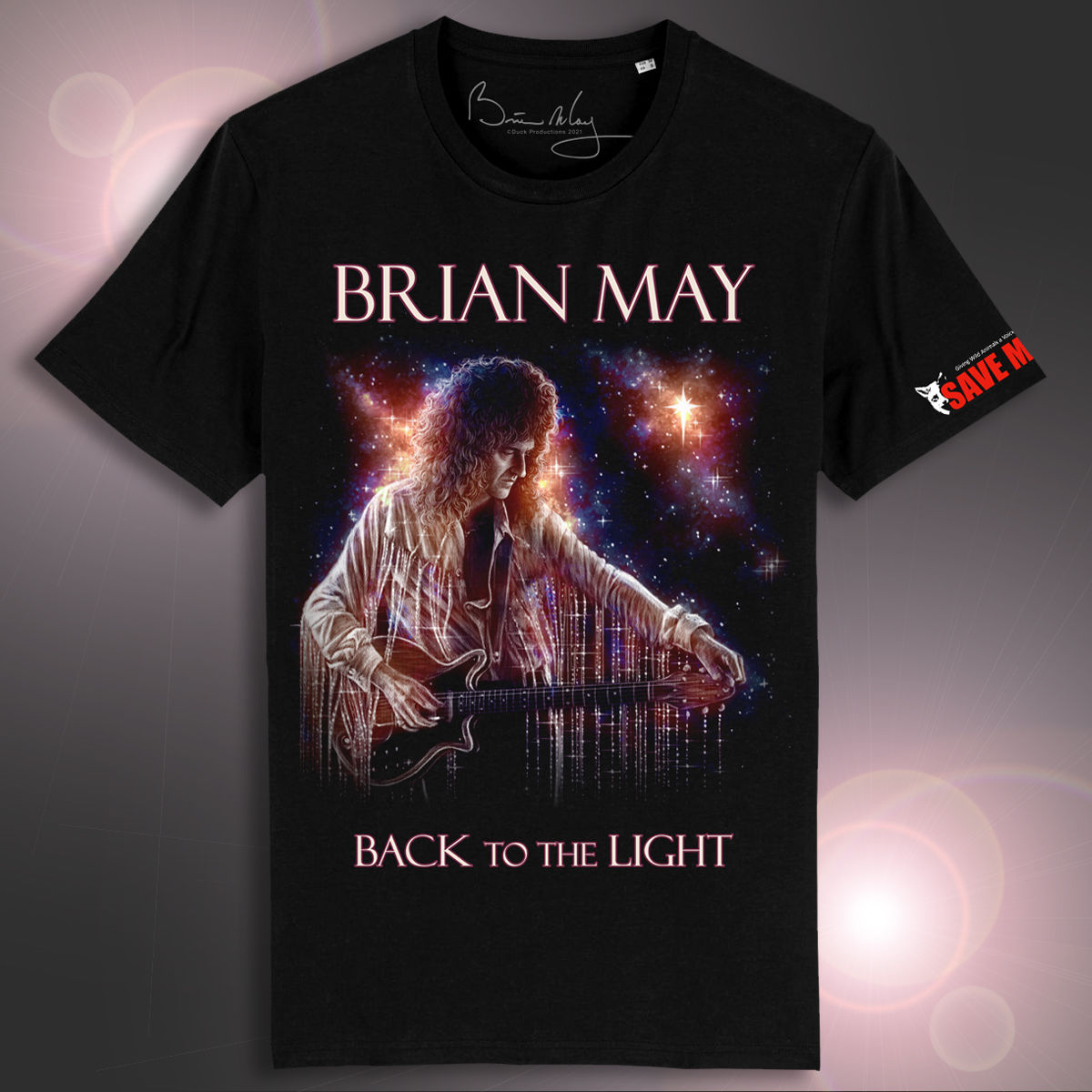 Brian May - Limited Edition Sarah Rugg Artwork T-Shirt