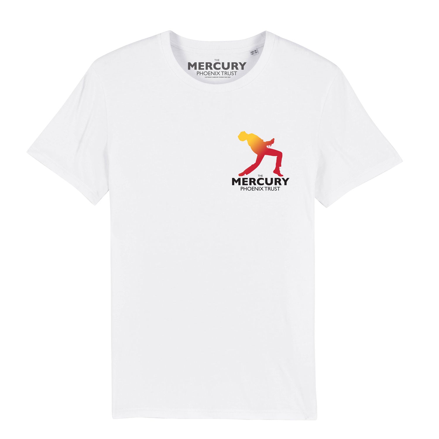 freddie for a day - White MPT Small Chest Logo Unisex T-Shirt