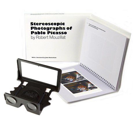 London Stereoscopic Company - Stereoscopic Photographs of Pablo Picasso (Paperback) + OWL Stereoscopic Viewer (Black)
