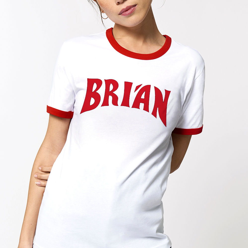 Brian May - 'Brian' Flash Ringer T-Shirt