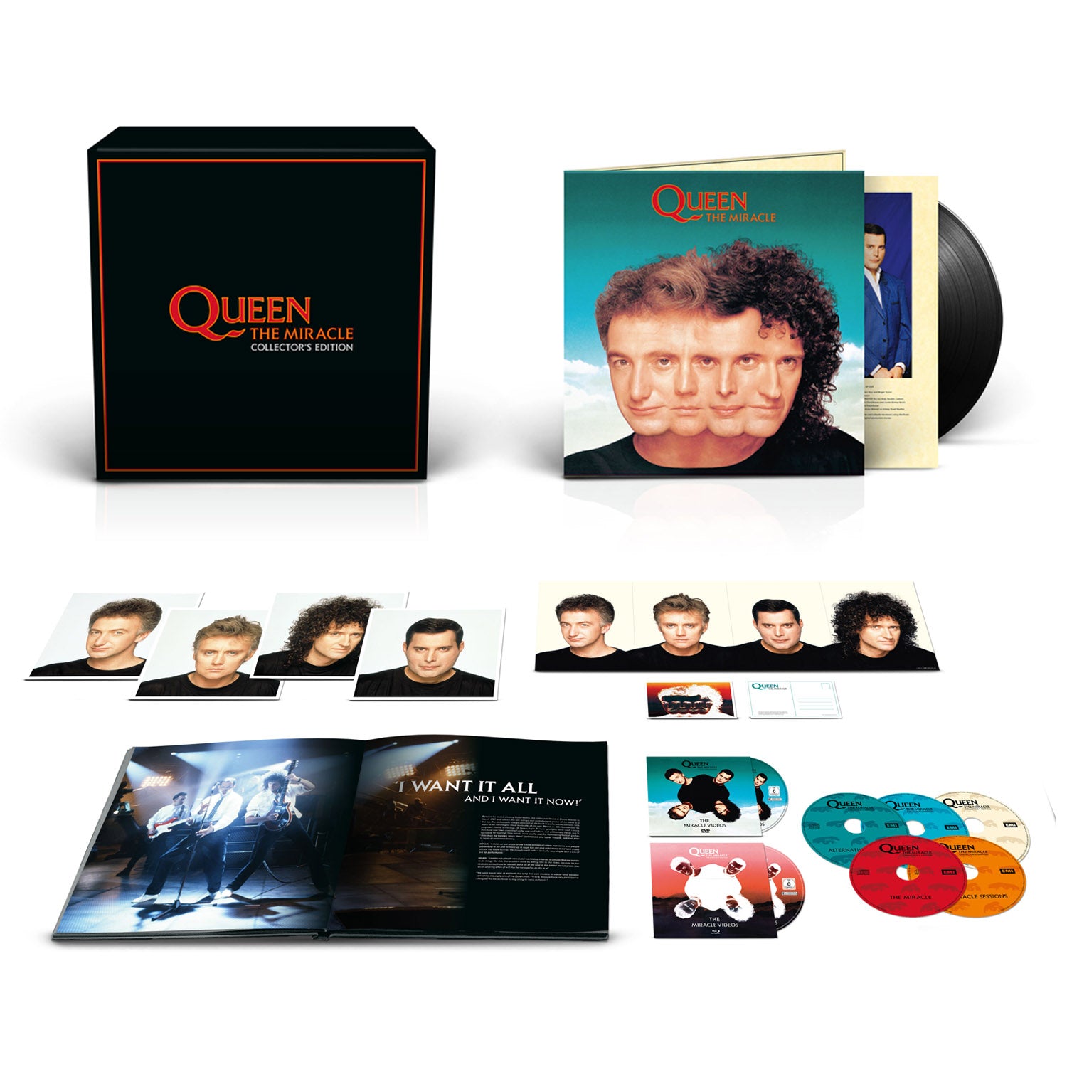 Queen - ‘The Miracle’ Super Deluxe Collector’s Edition (8 Disc)